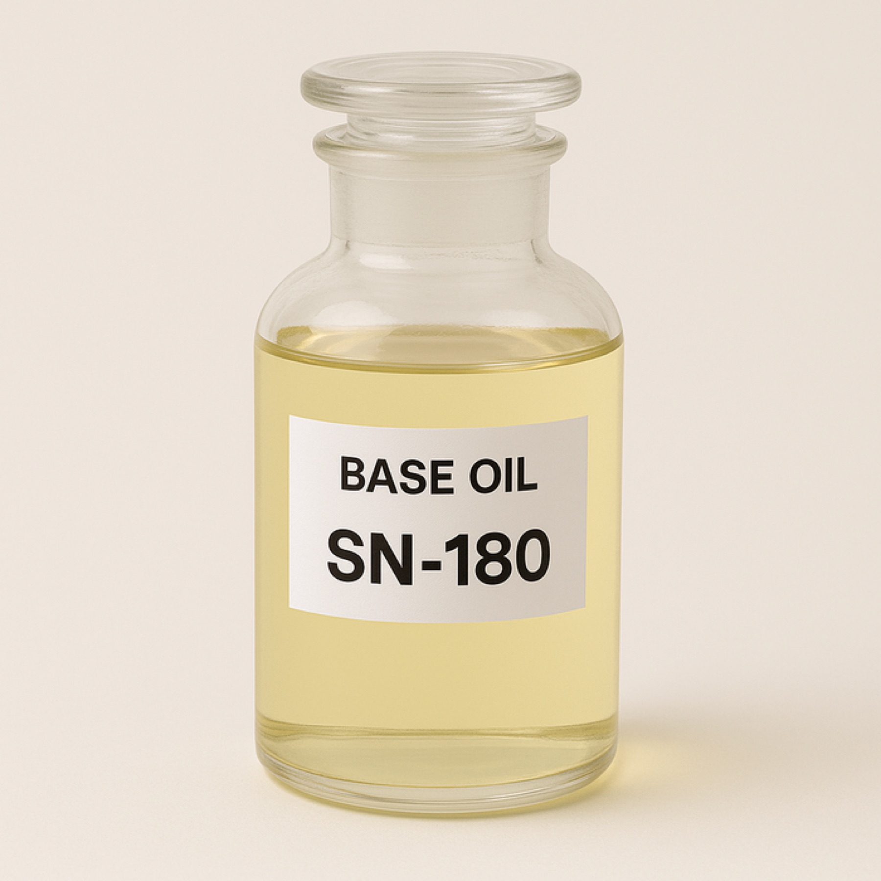 SN-180 base oil sample bottle